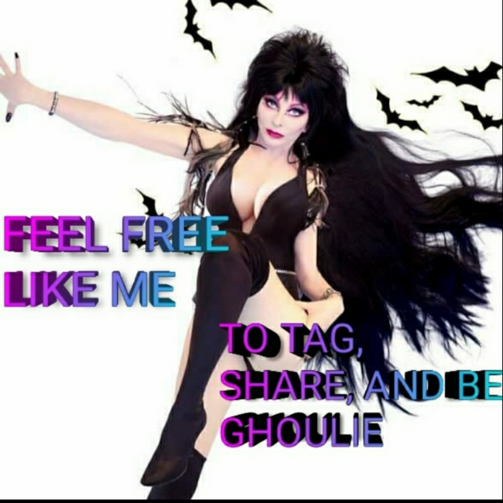 Sweet dreams and screams. Yours Cruelly, Elvira mistress of the dark🖤💤💋 - Picture 4 of 16